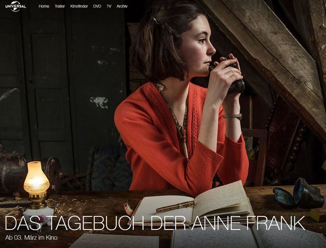 DAS TAGEBUCH DER ANNE FRANK UPIG