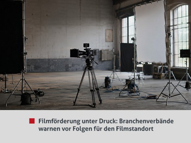 Filmförderung unter Druck: Branchenverbände warnen vor Folgen für den Filmstandort
